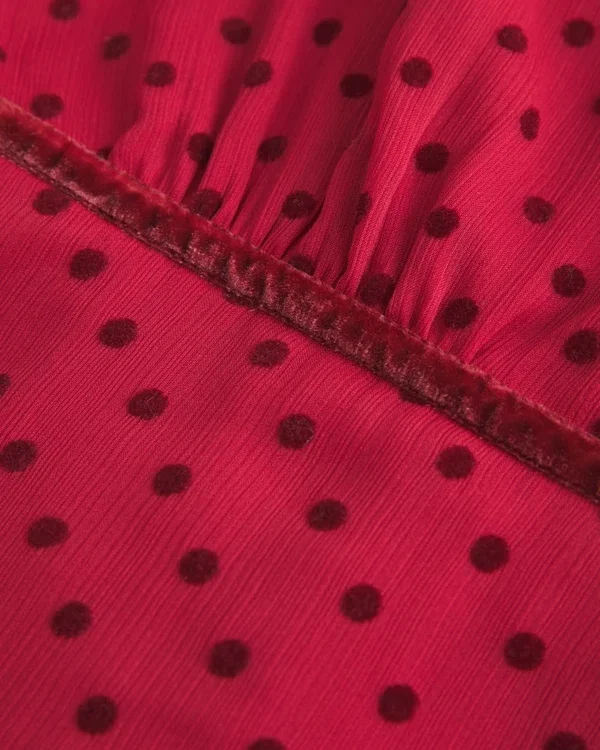 Chiffon Babydoll Mini Dress Chiffon Babydoll Mini Dress