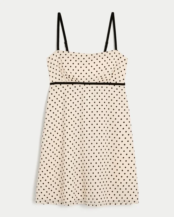 Chiffon Babydoll Mini Dress Chiffon Babydoll Mini Dress