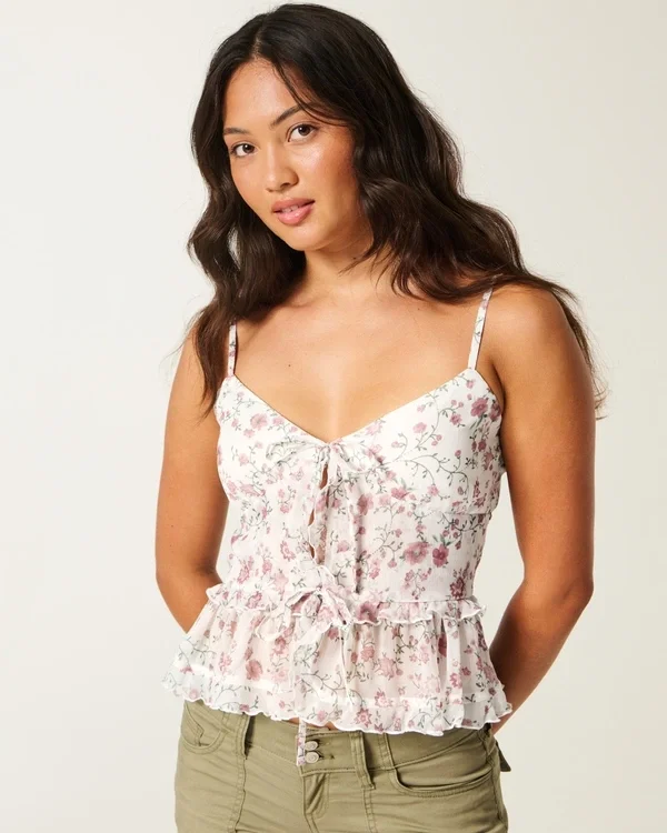 Chiffon Ruffle Cami Chiffon Ruffle Cami