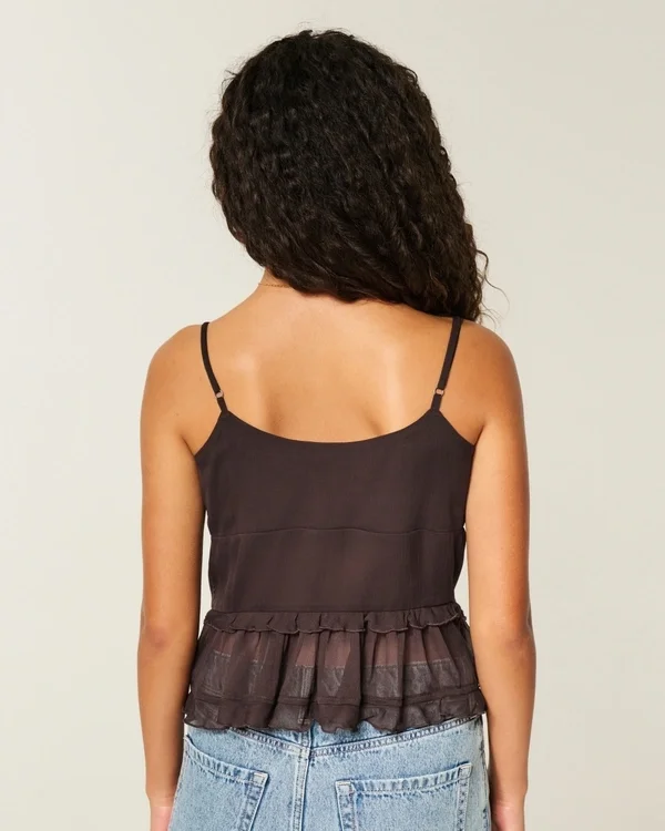 Chiffon Ruffle Cami Chiffon Ruffle Cami