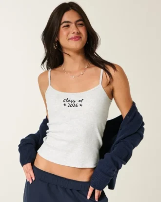 Class of 2026 Graphic Rib Cami