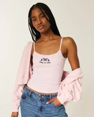Class of 2026 Graphic Rib Cami