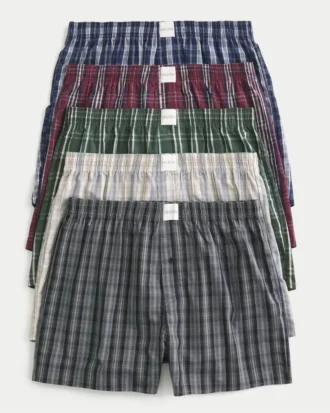 Cotton Boxer Shorts 5-Pack