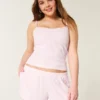 Cozy Pointelle Bow Shortie