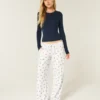 Cozy Ribbed Wide-Leg Pants