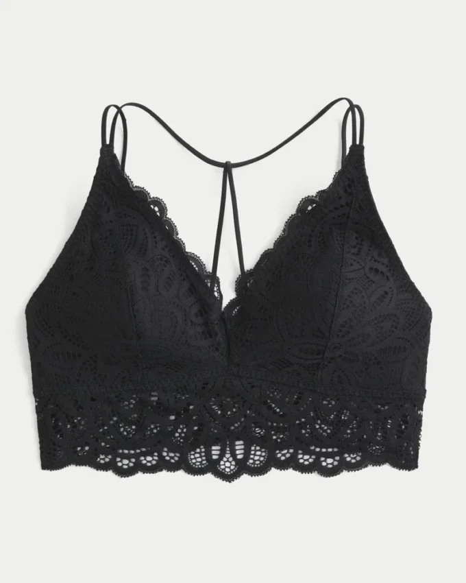 Crochet-Style Lace Bralette