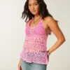 Crochet-Style Racerback Tank