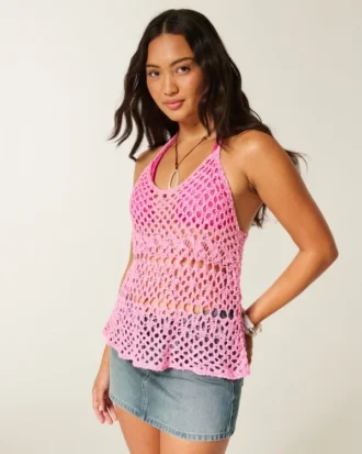 Crochet-Style Racerback Tank