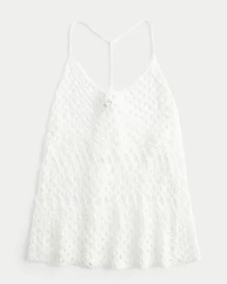 Crochet-Style Racerback Tank