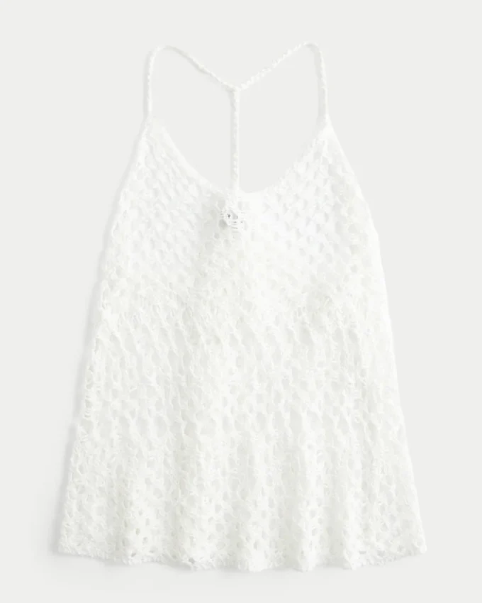 Crochet-Style Racerback Tank