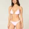 Crochet-Style Trim Double-Strap Cheeky Bikini Bottom