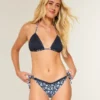 Crochet-Style Trim Side Tie Cheeky Bikini Bottom