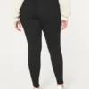 Curvy High-Rise Black Jean Leggings
