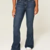 Curvy High-Rise Dark Wash Flare Jeans Curvy High-Rise Dark Wash Flare Jeans