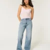 Curvy High-Rise Medium Wash Baggy Jeans Curvy High-Rise Medium Wash Baggy Jeans