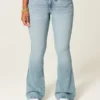 Curvy High-Rise Medium Wash Flare Jeans Curvy High-Rise Medium Wash Flare Jeans
