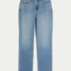 Curvy High-Rise Medium Wash Straight Jeans Curvy High-Rise Medium Wash Straight Jeans