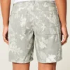 Curvy Low-Rise Camo Baggy Jort