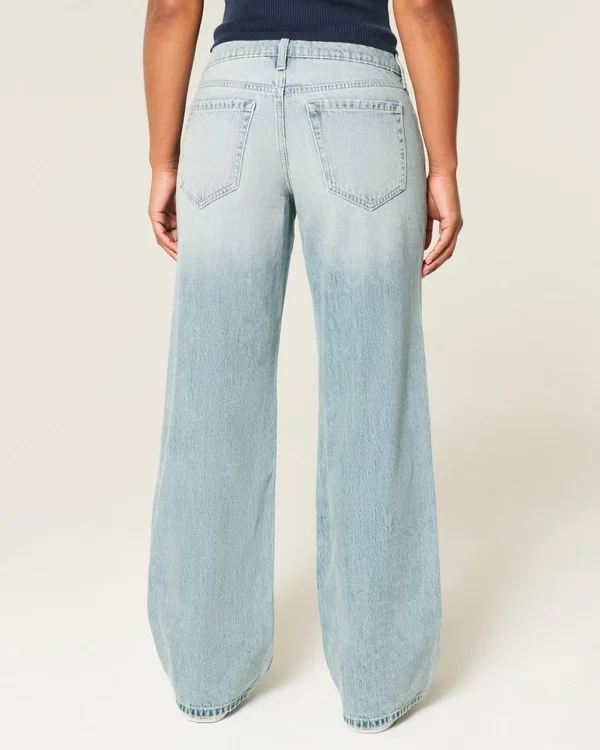Curvy Low-Rise Light Wash Baggy Jeans Curvy Low-Rise Light Wash Baggy Jeans