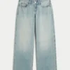 Curvy Low-Rise Light Wash Baggy Jeans Curvy Low-Rise Light Wash Baggy Jeans