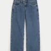 Curvy Low-Rise Medium Wash Baggy Jeans Curvy Low-Rise Medium Wash Baggy Jeans