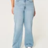 Curvy Ultra High-Rise Medium Wash Baggy Jeans Curvy Ultra High-Rise Medium Wash Baggy Jeans