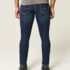 Dark Wash Athletic Skinny Jeans
