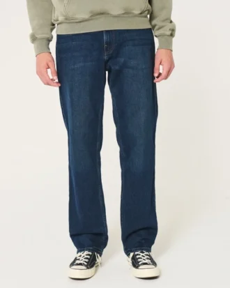Dark Wash Loose Jeans