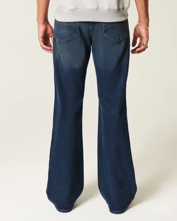 Dark Wash Relaxed Bootcut Jeans Dark Wash Relaxed Bootcut Jeans