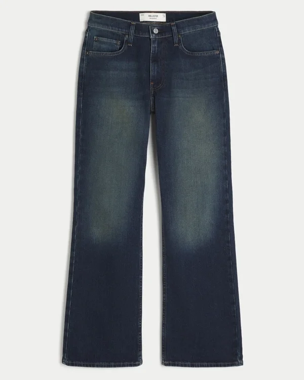Dark Wash Relaxed Bootcut Jeans Dark Wash Relaxed Bootcut Jeans