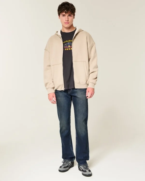 Dark Wash Slim Straight Jeans Dark Wash Slim Straight Jeans