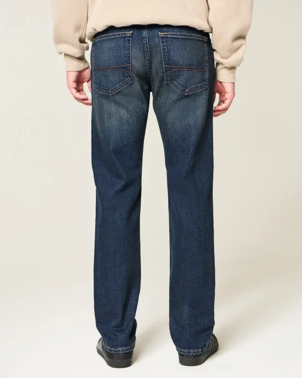 Dark Wash Slim Straight Jeans Dark Wash Slim Straight Jeans