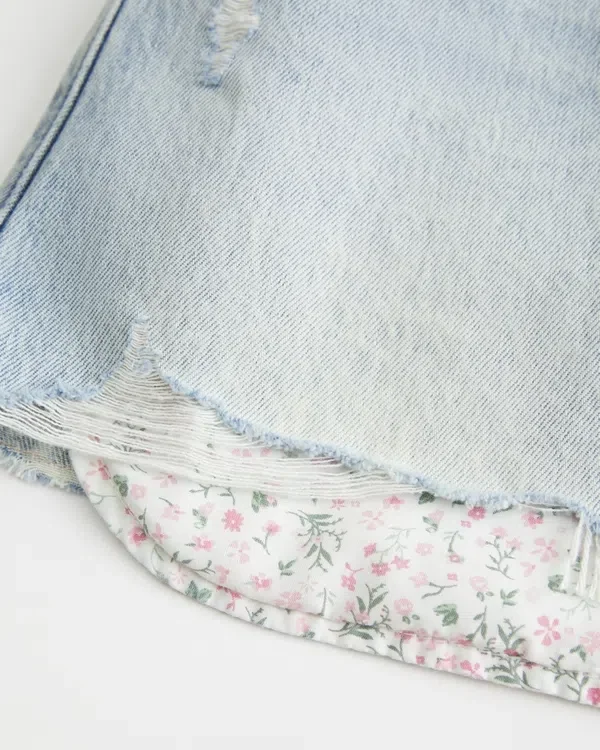 Denim Mini Skort Denim Mini Skort