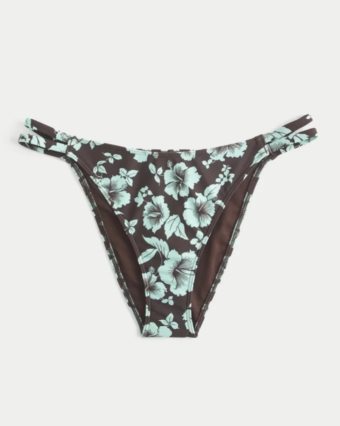 Double Strap Cheeky Bikini Bottom