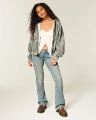 Easiest Zip-Up Camo Hoodie