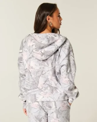 Easiest Zip-Up Camo Hoodie