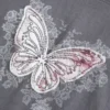 Easy Body-Skimming Butterfly Graphic Tee