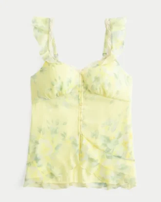 Easy Chiffon Babydoll Top