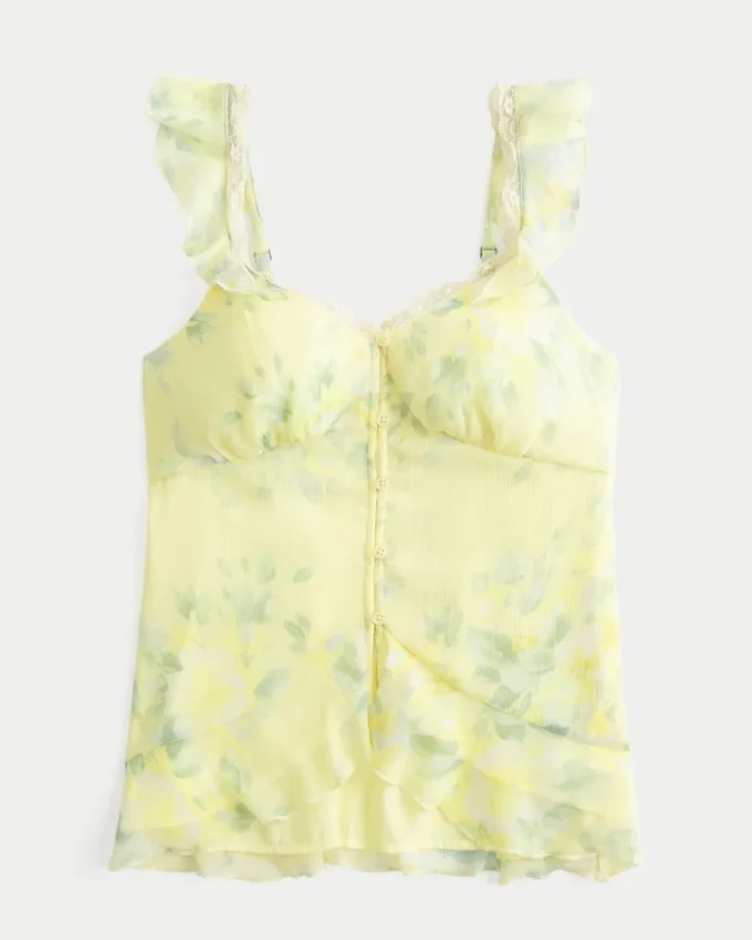 Easy Chiffon Babydoll Top Easy Chiffon Babydoll Top