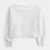 Easy Double Off-the-Shoulder Sweatshirt