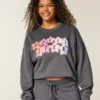 Easy Logo Graphic Crew Sweatshirt