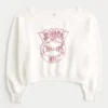 Easy Off-the-Shoulder Indiana University Graphic Sweatshirt