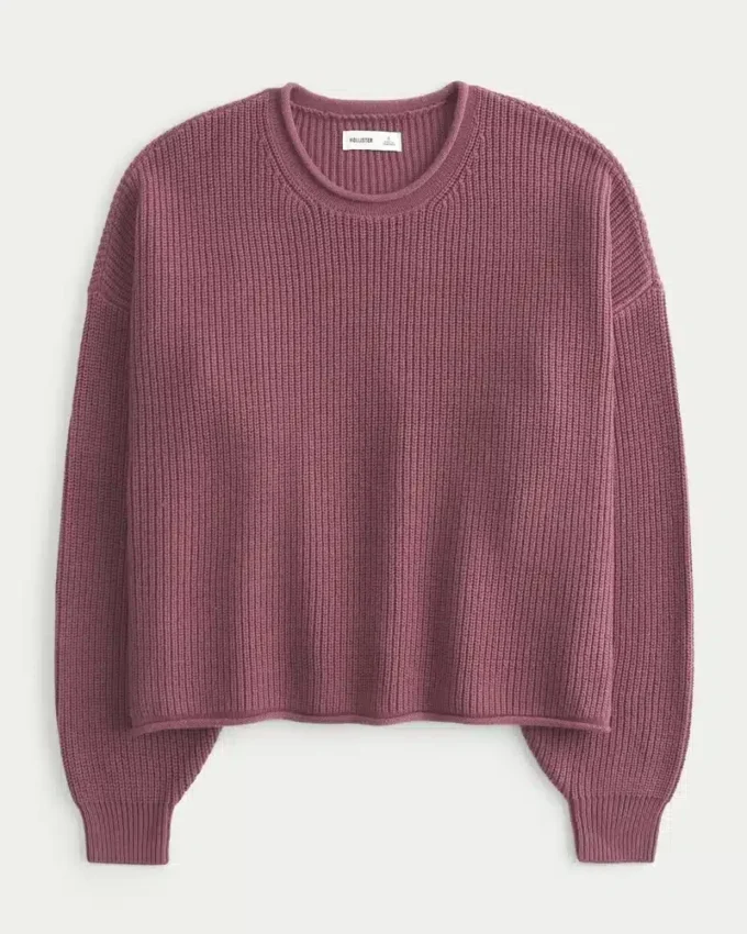 Easy Rollneck Crew Sweater