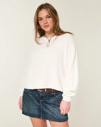 Easy Rollneck Crew Sweater