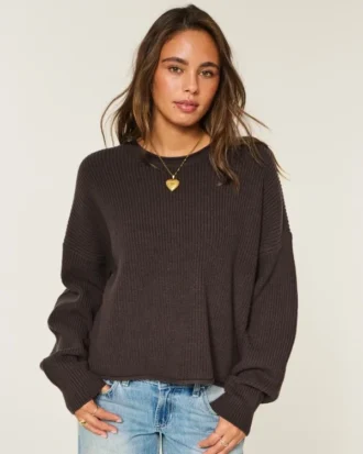 Easy Rollneck Crew Sweater