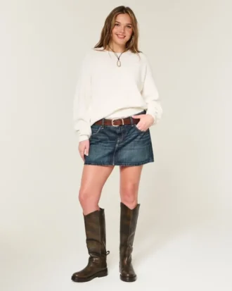 Easy Rollneck Crew Sweater