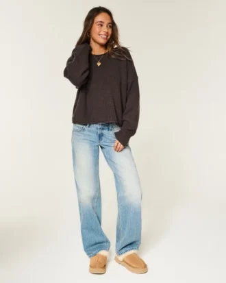 Easy Rollneck Crew Sweater