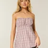 Easy Strapless Babydoll Top Easy Strapless Babydoll Top