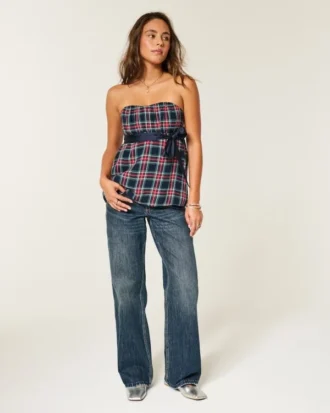 Easy Strapless Babydoll Top