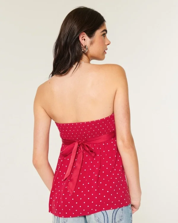 Easy Strapless Babydoll Top Easy Strapless Babydoll Top